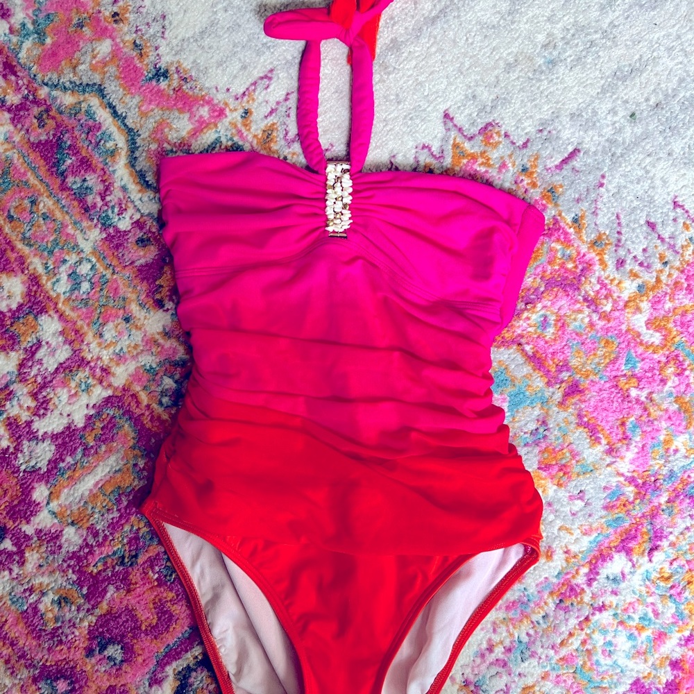 Ralph Lauren ombré swimsuit
